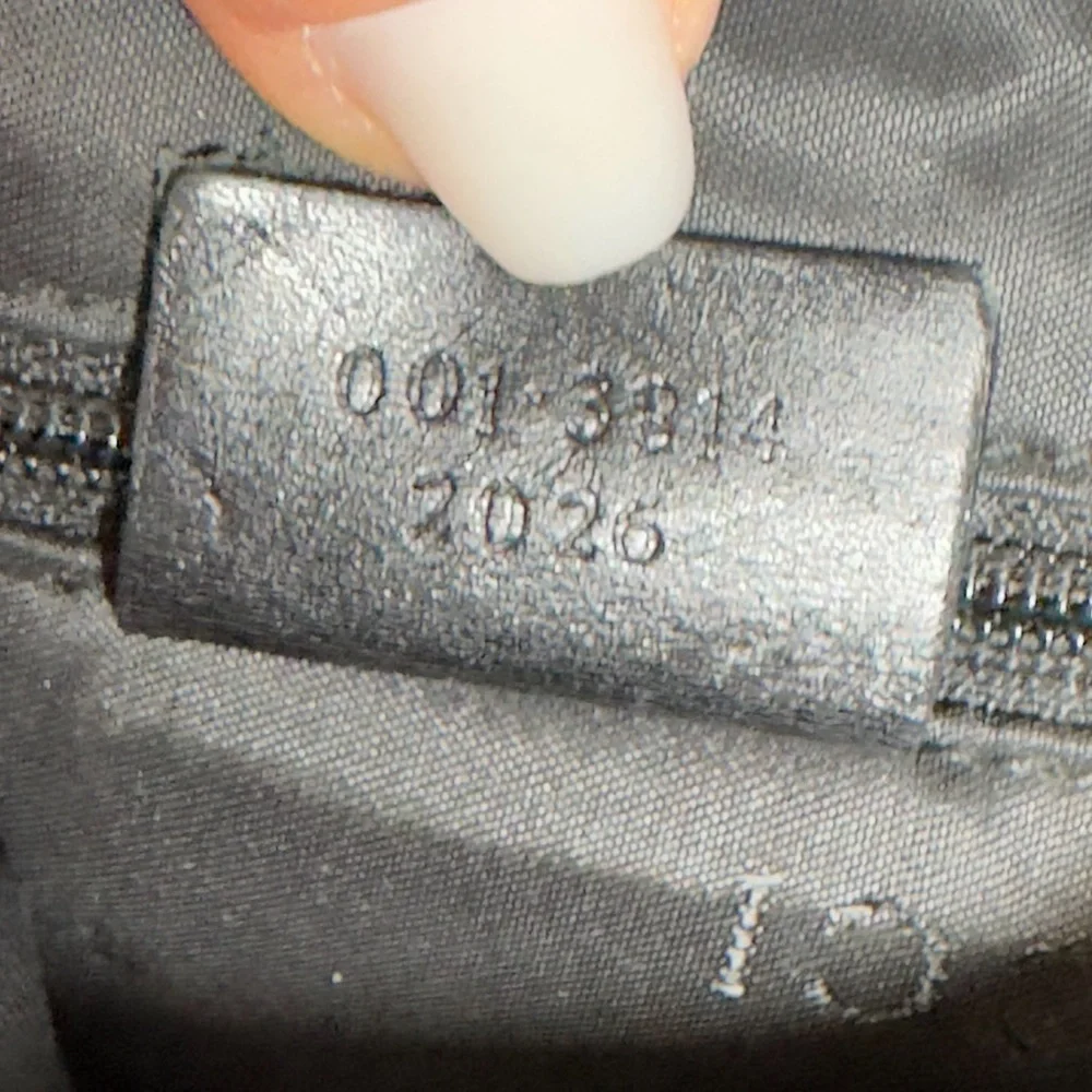 GUCCI 1997 TOM FORD ERA Smooth Black Calfskin‎ Leather Hobo 3814 w/ GG DustBag - Picture 12 of 13